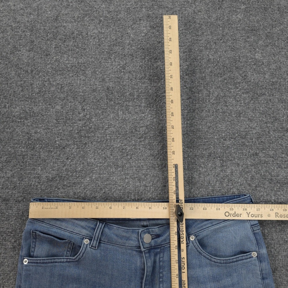 DU/ER Jeans Womens 30x29 Blue Performance Denim Girlfriend Stretch Work Casual - Picture 8 of 15